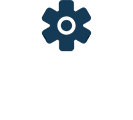 users with gear graphic
