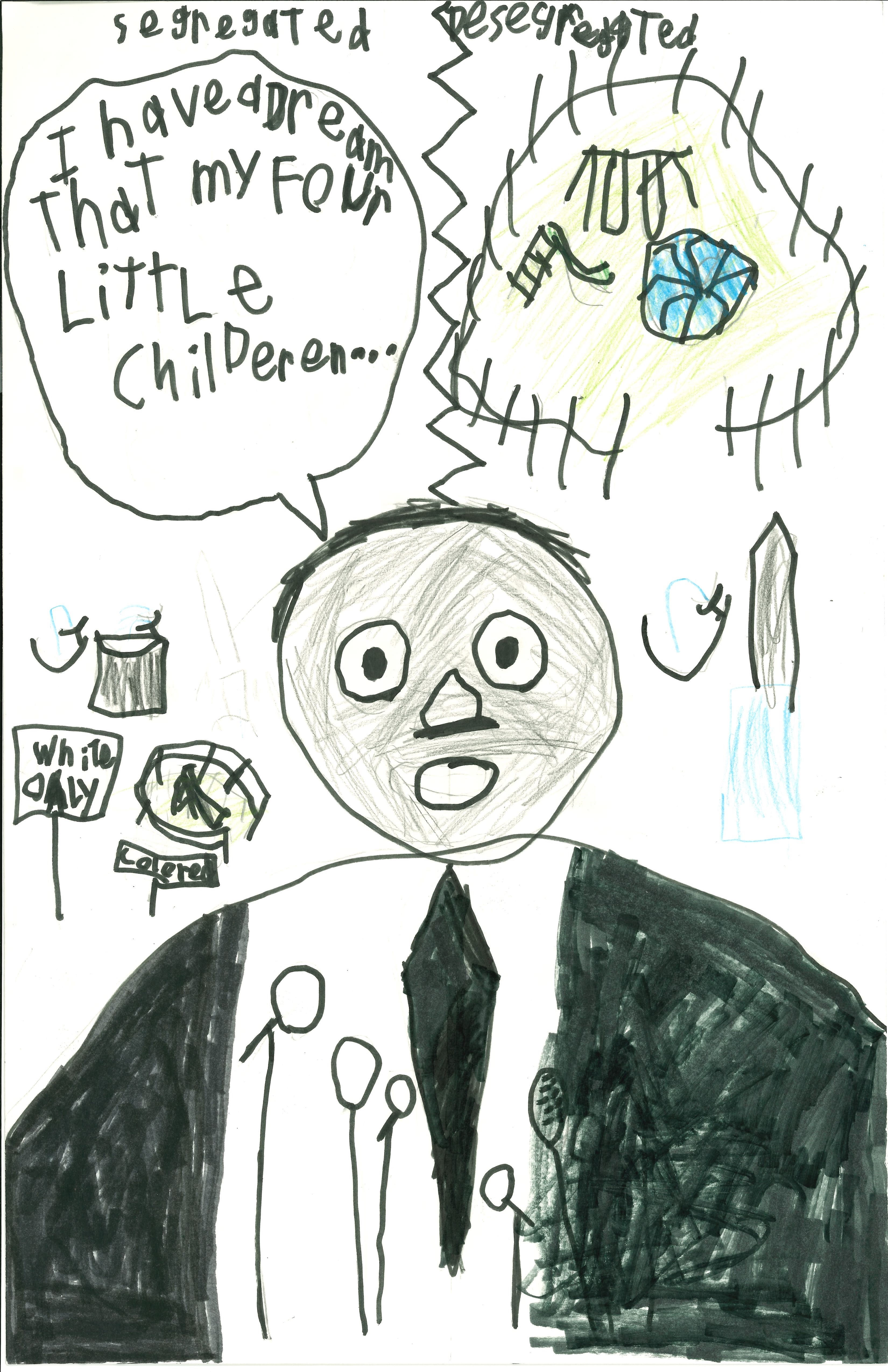 MLK contest poster winner 2023