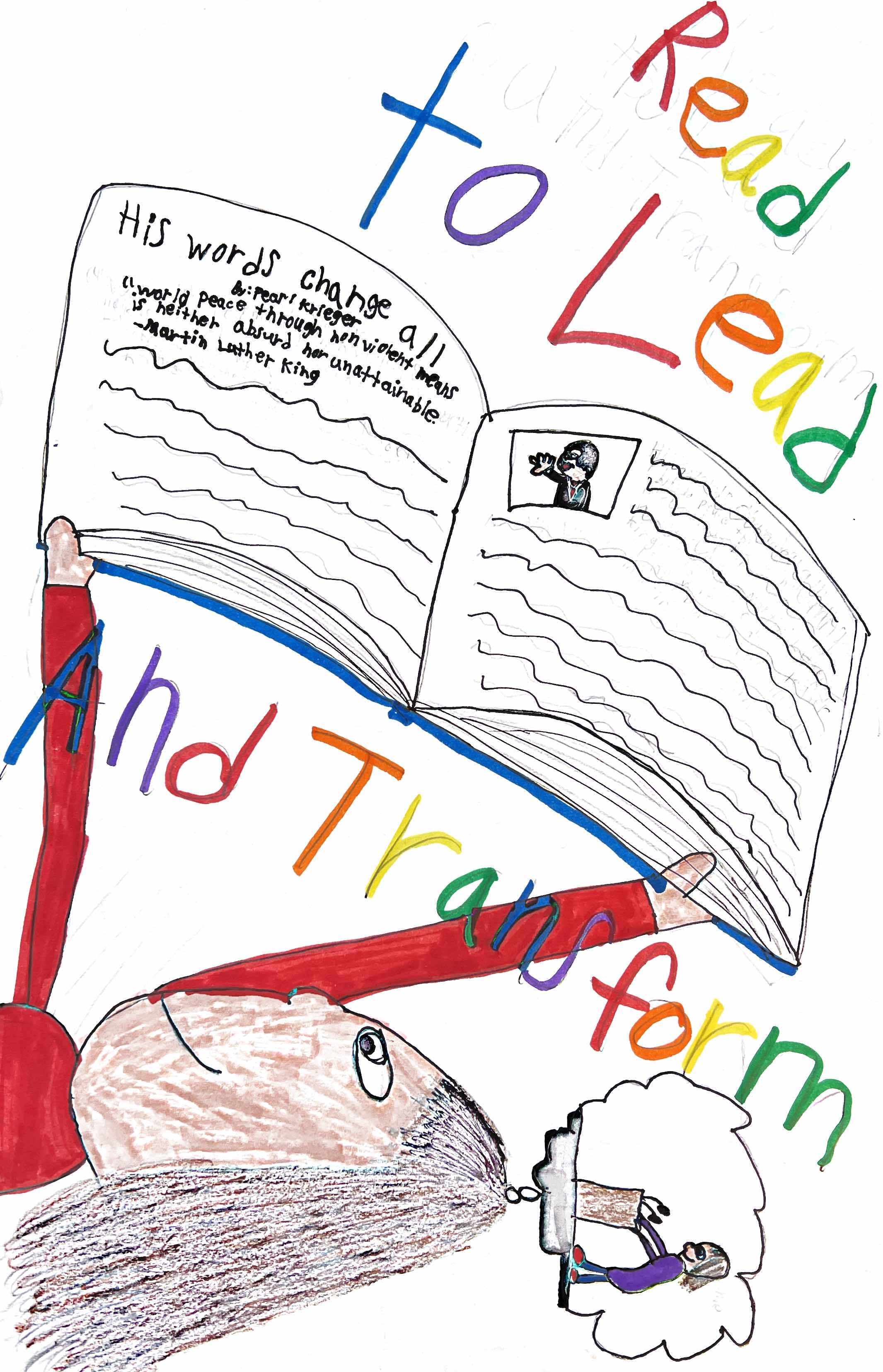 MLK contest poster winner 2022