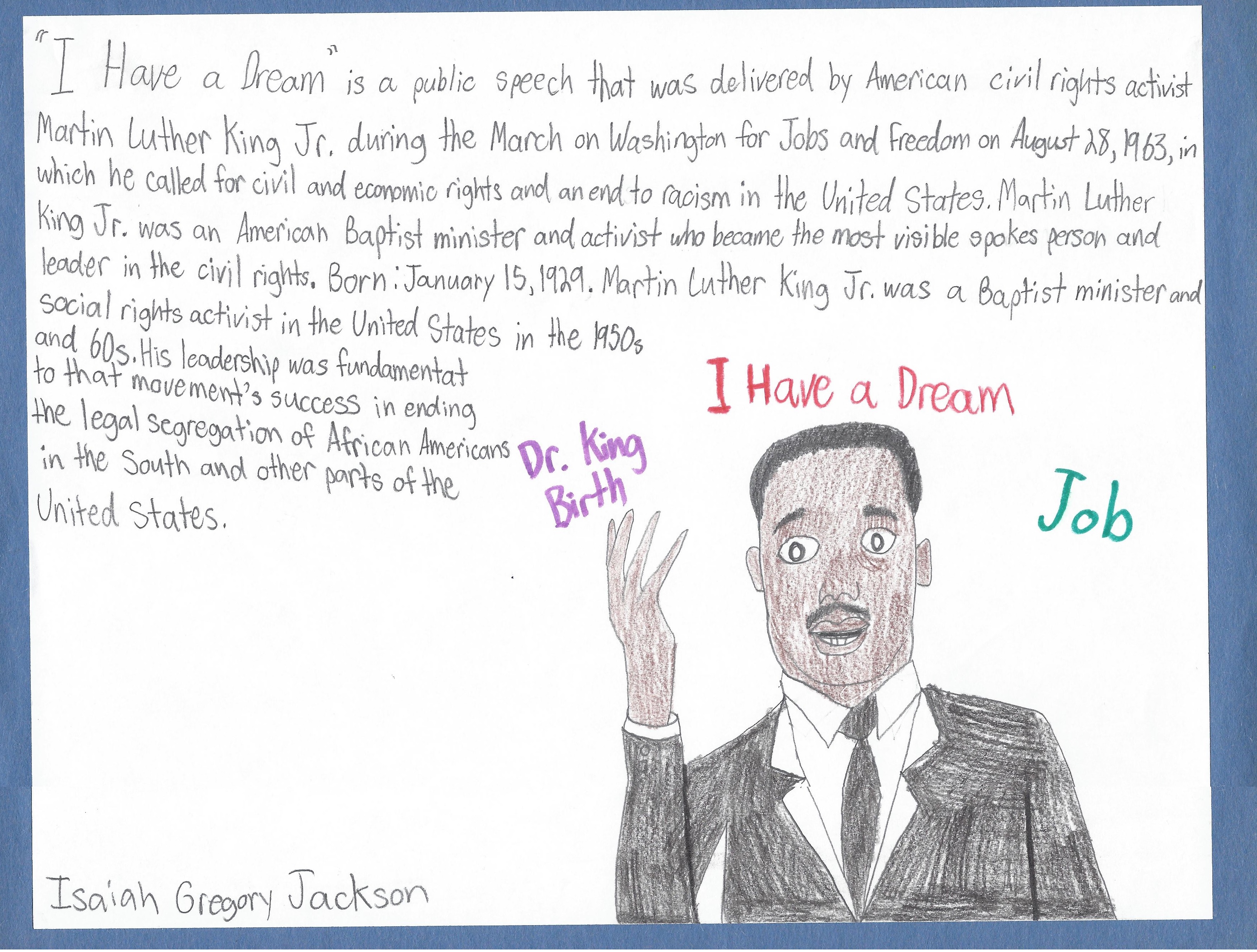 MLK Poster - Jackson