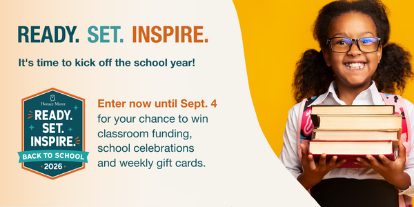 Ready. Set. Inspire.