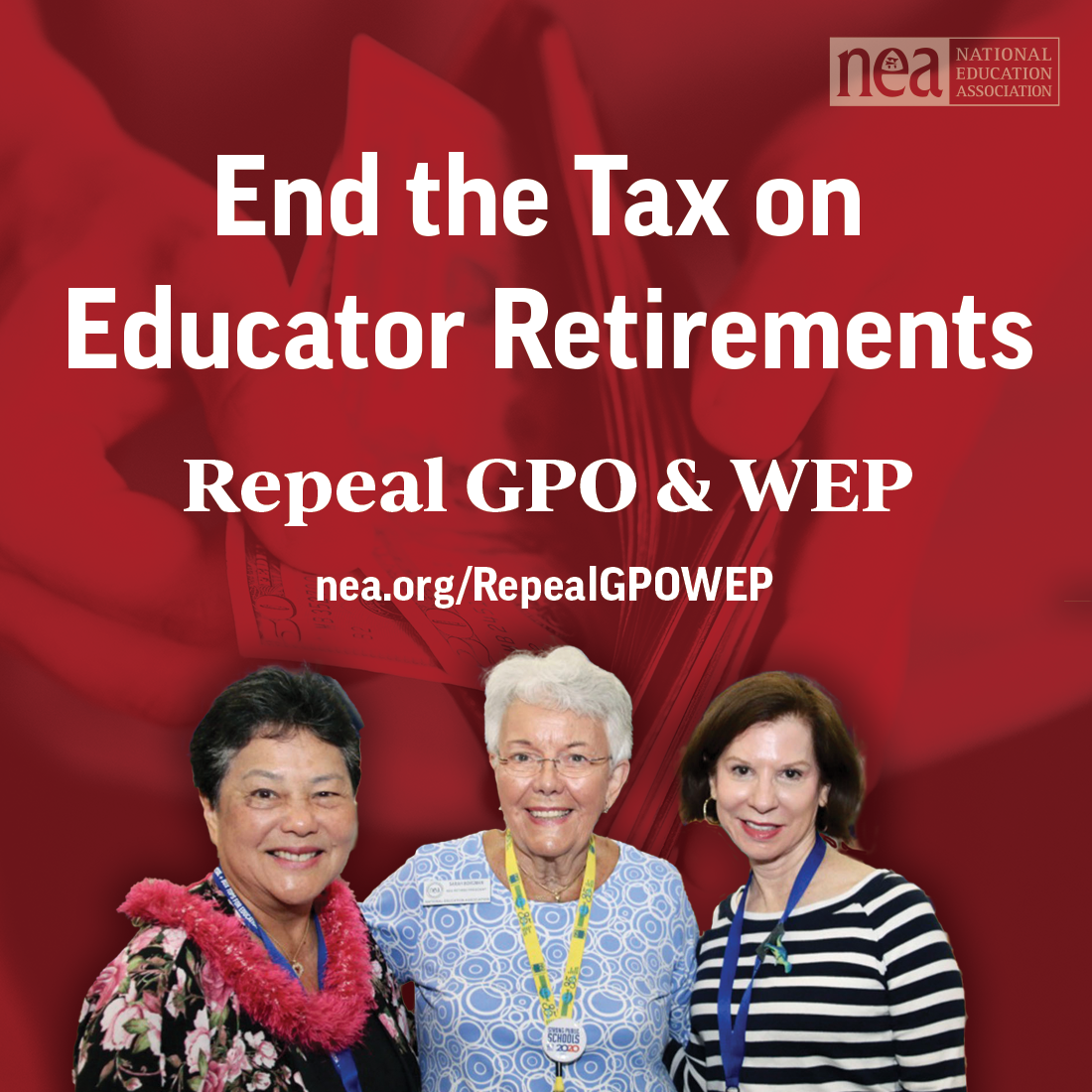 Tell Congress to Repeal GPO WEP MNEA (Missouri National Education