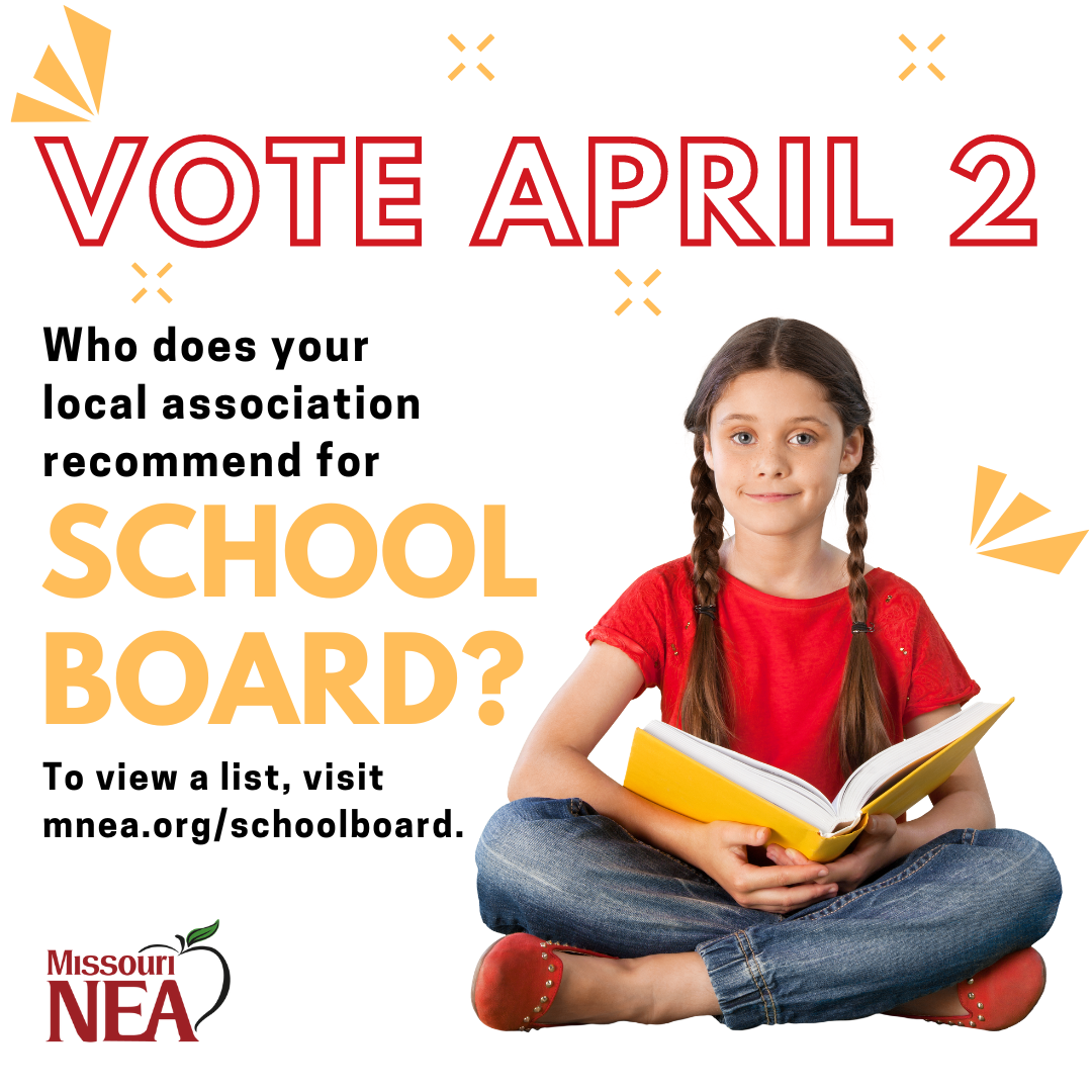 Who does your local in the April School Board Election