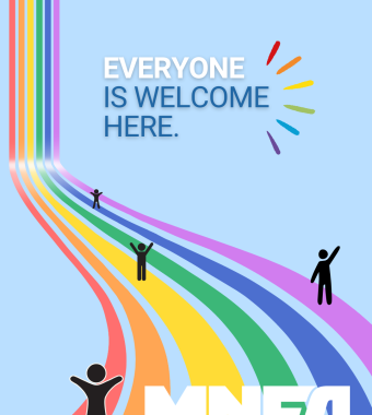 Everyone is welcome here.