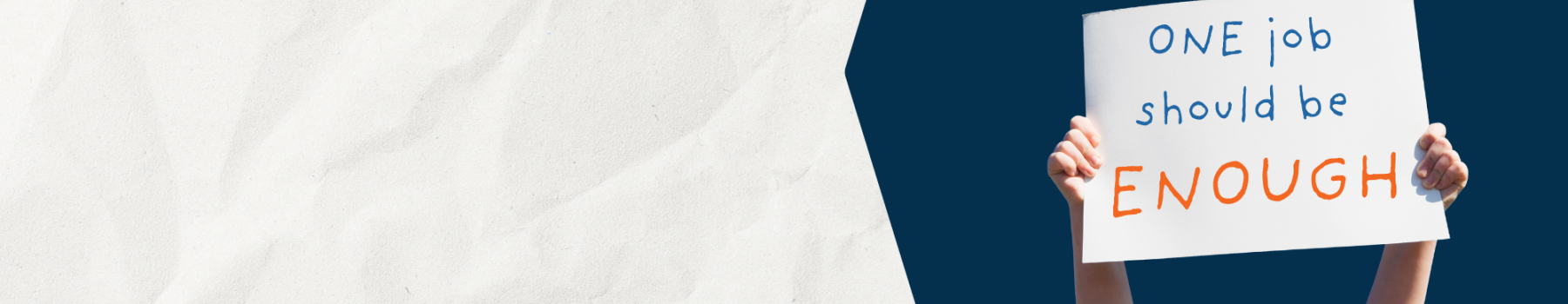 One job should be enough