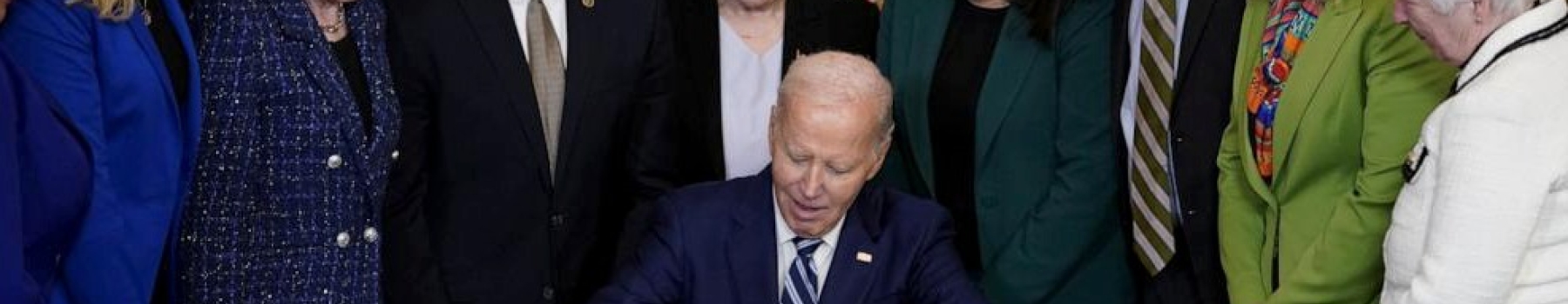 Biden signs
