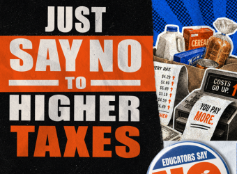 Just say no to higher taxes